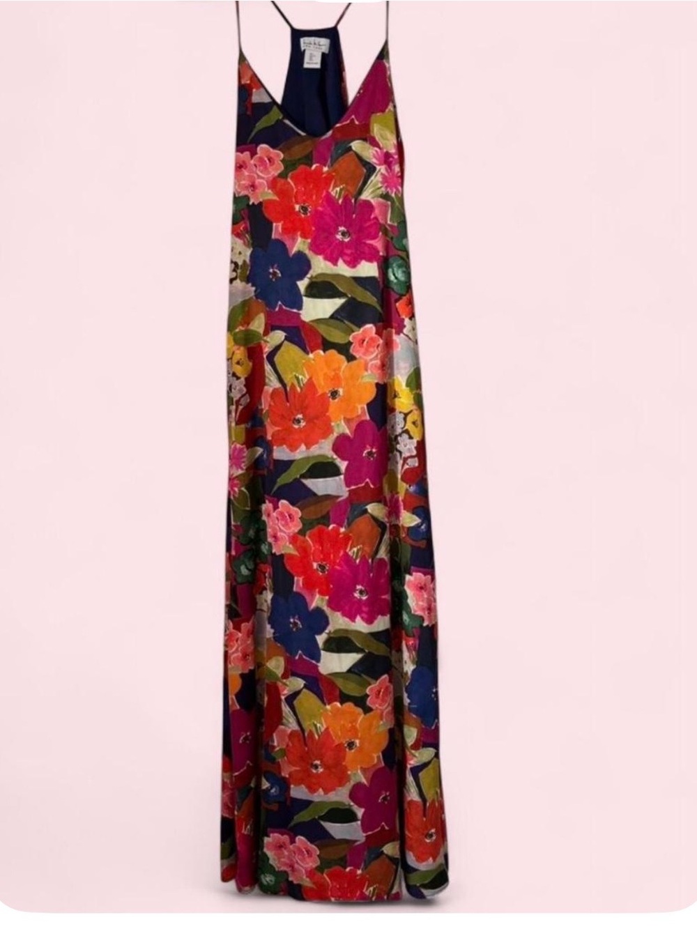 Nicole Miller Floral Maxi Dressin Multicolor